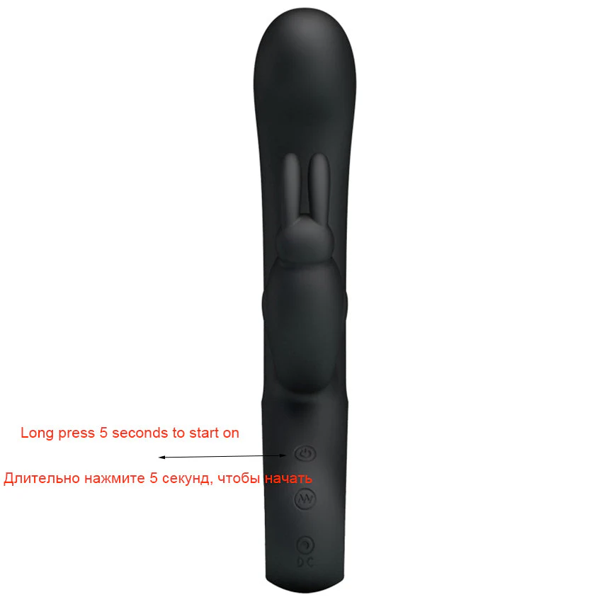 USB Rechargeable 12 Speed Rabbit Vibrator G-bliss O-maker - Image 3